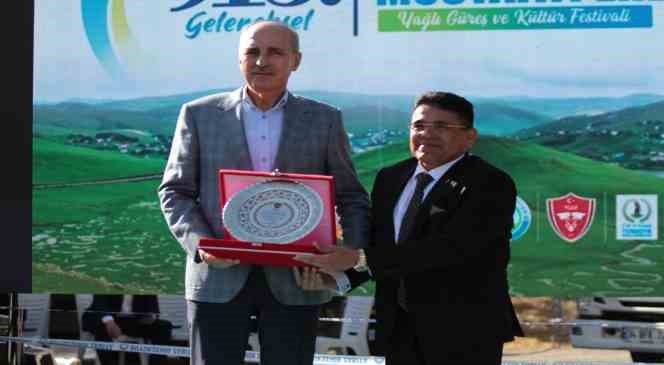 TBMM Başkanı Kurtulmuş, 915’inci Güreş Festivali’ne katıldı