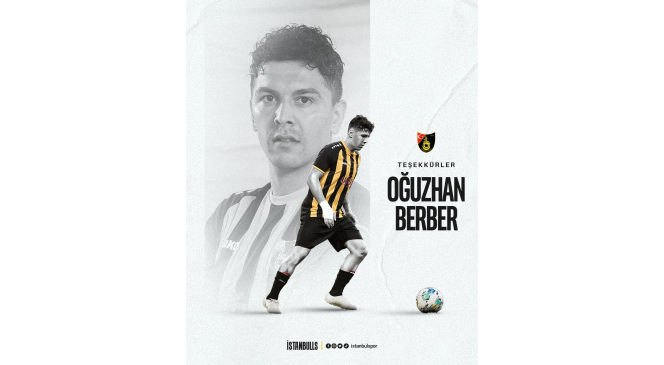 İstanbulspor, Oğuzhan Berber’e veda etti