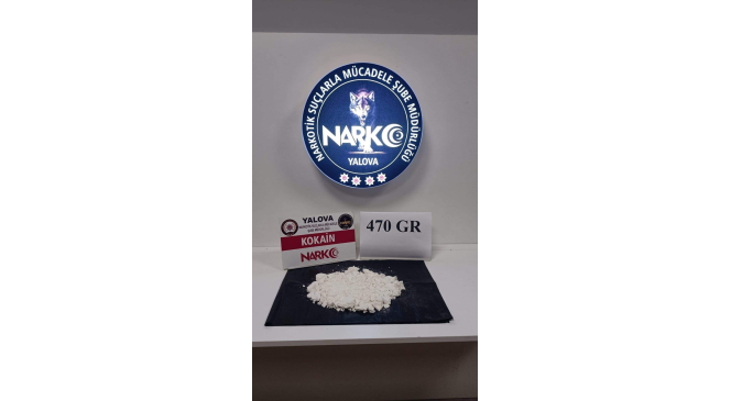 Yalova’da uyuşturucu operasyonu: 1 tutuklama