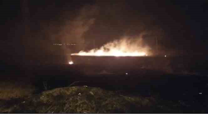 Uzunköprü’de ormanlık alanda korkutan yangın