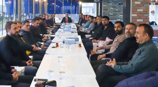 Başkan &Ccedil;intay,"Gazeteciler, toplumun sesi ve g&ouml;z&uuml; olmaya devam ediyor"
