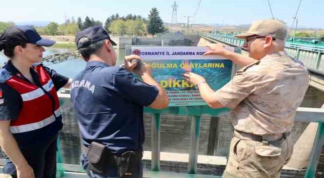 Jandarma orman yangınları, yorgun mermi ve suda boğulma vakalarına karşı broşür dağıttı
