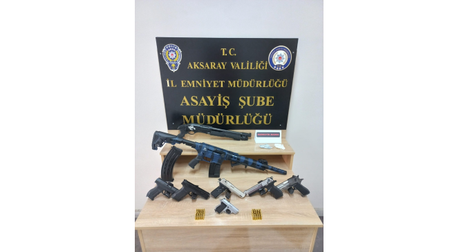 Aksaray&rsquo;da 1 haftada yakalanan 32 kişiden 12&rsquo;si tutuklandı
