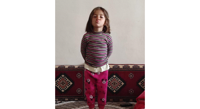 Kamyonetin üzerinden geçtiği Esmanur’un cenazesi uçakla memleketine gönderildi