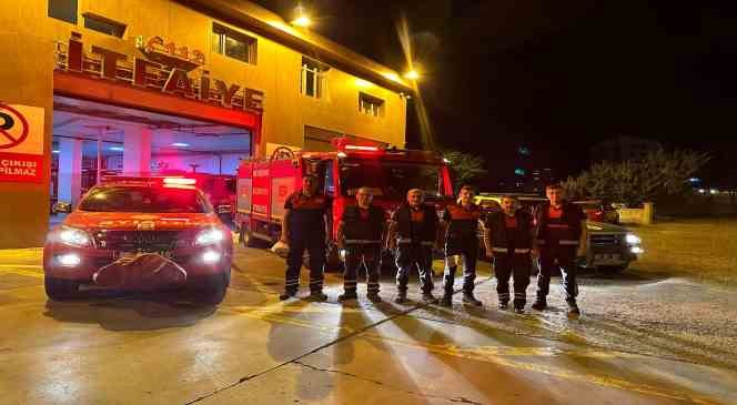 Nevşehir Belediyesi İtfaiye Ekipleri Kemer’e gitti