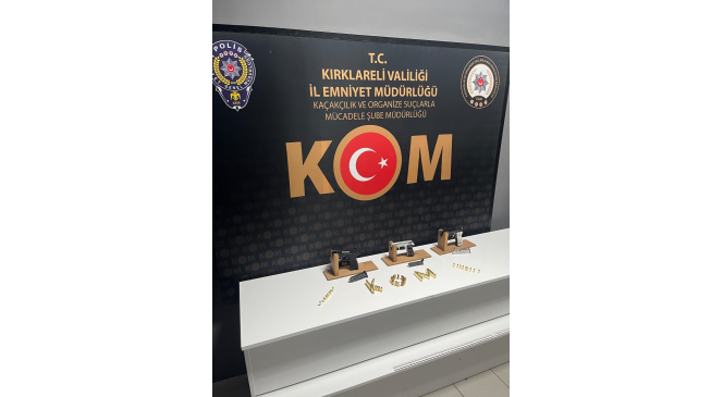 Kırklareli&rsquo;nde su&ccedil; &ouml;rg&uuml;tlerine operasyon: 4 kişi g&ouml;zaltında
