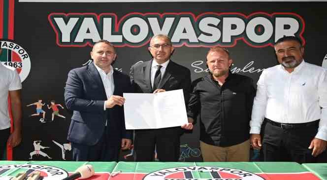 Yalovaspor&rsquo;a yeni bir sponsor daha

