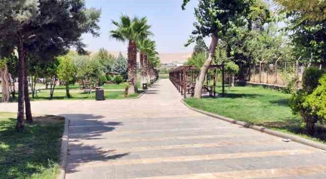 Cizre&rsquo;de sıcaklık 50 dereceyi g&ouml;rd&uuml;, sokaklar boş kaldı
