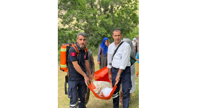 KOAH Hastasının imdadına ambulans helikopter yetişti
