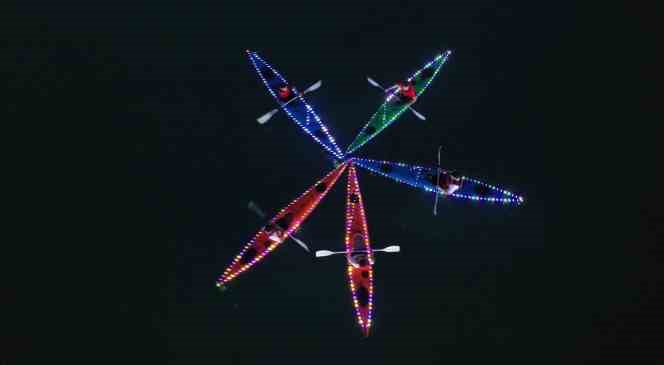 Ordu gecelerinde kano ş&ouml;leni
