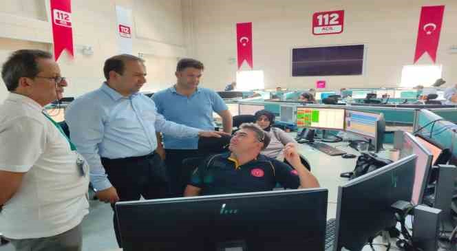 Aydın 112 Acil Çağrı Merkezi günde bin çağrıya cevap veriyor