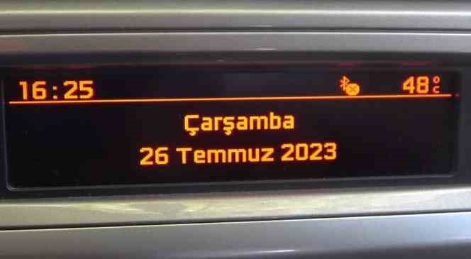 Kahramanmaraş’ta termometreler 48’i gördü