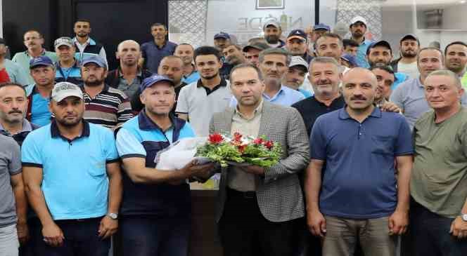 Niğde Belediyesinden iş&ccedil;ilere b&uuml;y&uuml;k zam
