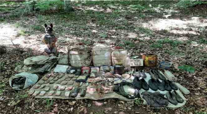 Tokat’ta terör örgütüne ait sığınak bulundu