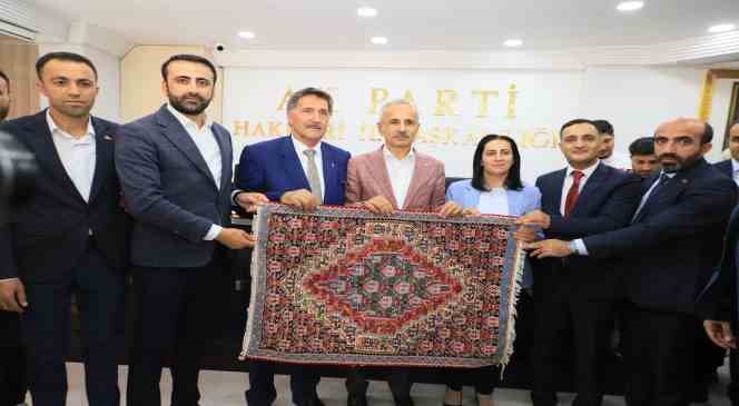 Bakan Uraloğlu, Hakkari&rsquo;den ayrıldı

