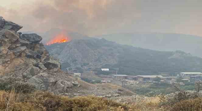 Kınık’taki yangınla ilgili gözaltına alınan kişi serbest