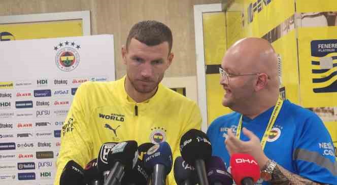 Edin Dzeko: “Bu taraftarın önünde oynamak benim için mutluluk”