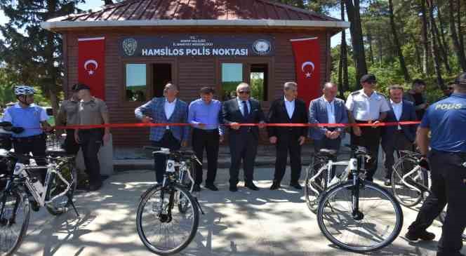 Sinop’ta bisikletli polis timleri göreve başladı