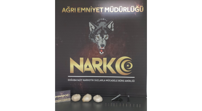 Doğubayazıt’ta 2 kilo 908 gram metamfetamin ele geçirildi