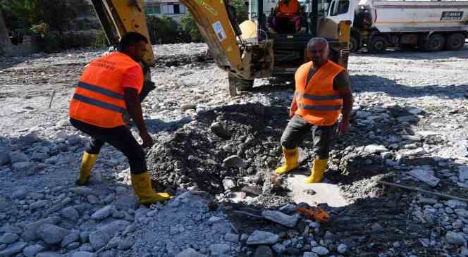 Osmaniye’de depremler sonrasında 6 bin abone, 350 ana su borusu arızası giderildi