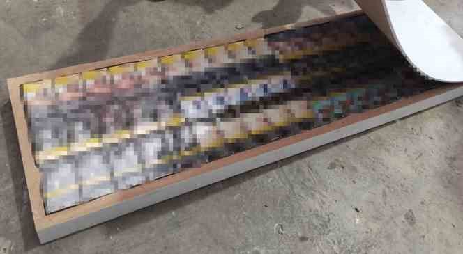 Bulgaristan g&uuml;mr&uuml;ğ&uuml;nde 35 bin 800 paket sigara elle ge&ccedil;irildi
