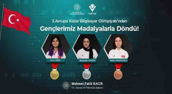 T&uuml;rk &ouml;ğrenciler iki b&uuml;y&uuml;k olimpiyattan madalyalarla d&ouml;nd&uuml;
