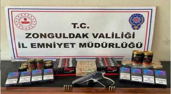 KOM ekibinden ka&ccedil;ak i&ccedil;ki operasyonu
