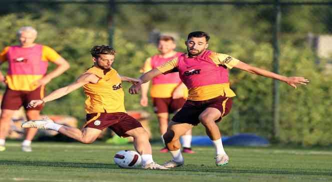 Galatasaray, Zalgiris maçı hazırlıklarını sürdürdü