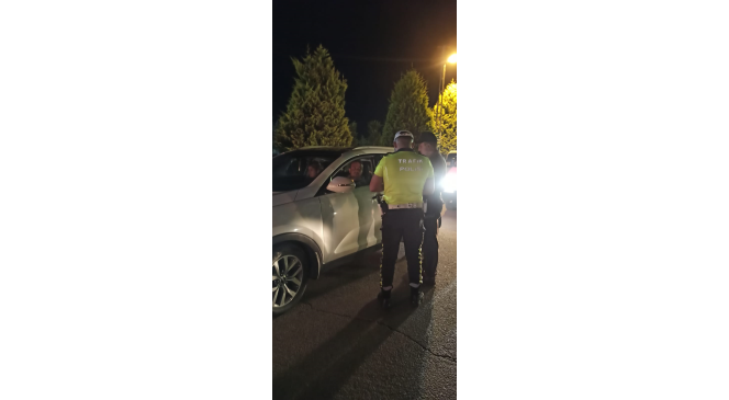 Polisten asayiş ve trafik uygulaması
