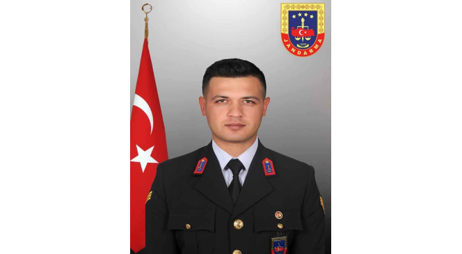 Afyonkarahisar’da şehit olan Jandarma Astsubay Tatlı memleketine gönderildi