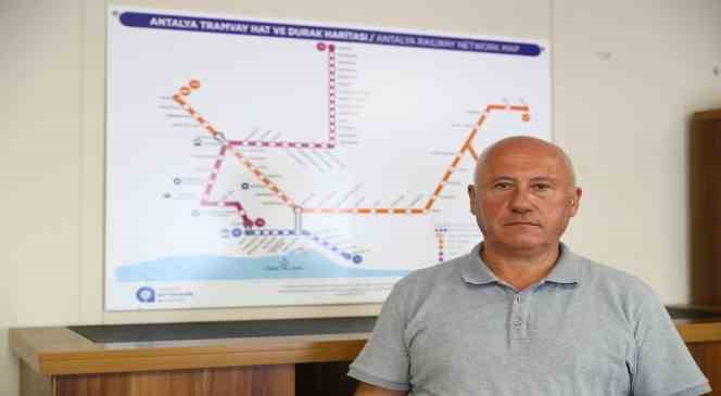 Doğu Garajı-Meydan arasındaki tramvay hattında 4 aylık onarım &ccedil;alışması
