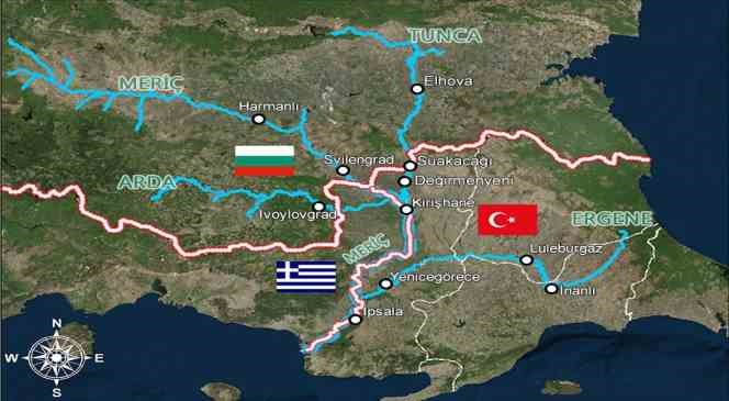 Meriç Nehri’nde kuraklık alarmı