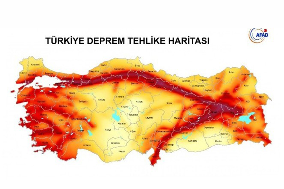 Türkiye, deprem konusunda dünyanın 5. tehlikeli ülkesi İhlas Haber Ajansı