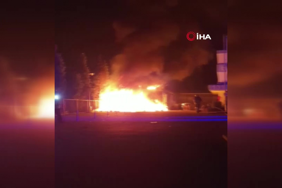 PKK yandaşları Almanya’da depremzedeler için toplanan yardımları kundakladı