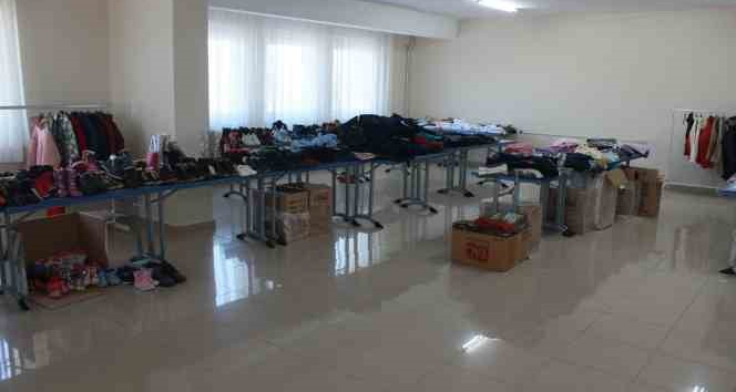 Depremzedeler için Kırklareli’nde ‘sevgi mağazası’ kuruldu