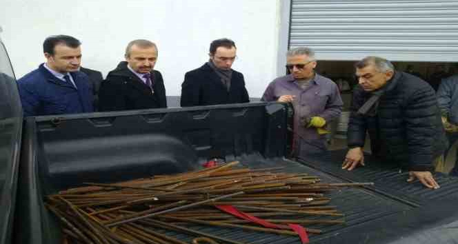 Çaycuma’dan deprem bölgesine soba desteği