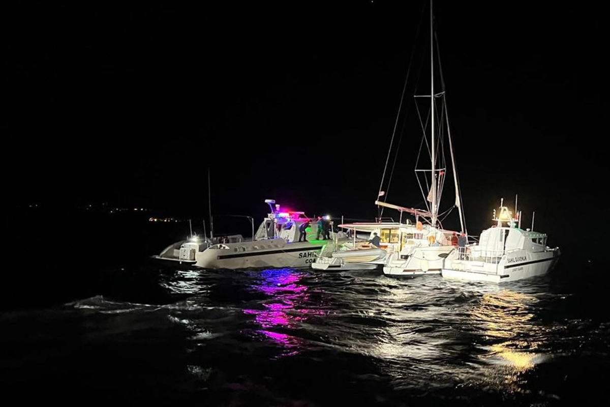 Tekneyle yurt dışına kaçmaya çalışan müteahhit Marmaris'te yakalandı