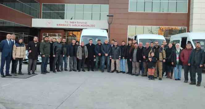 Kırıkkale’den deprem bölgesine takviye sağlık personeli gönderildi