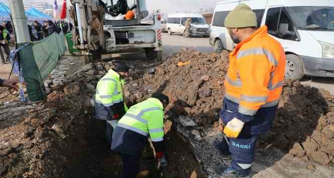 Elbistan’a içme suyu verildi
