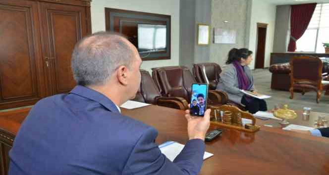 Rektör Karakaya afet bölgelerinden bilgi aldı