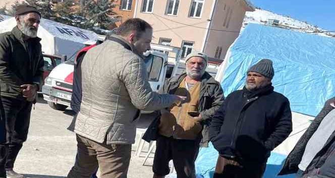 Ardahan AK Parti İl teşkilatı deprem bölgesinde