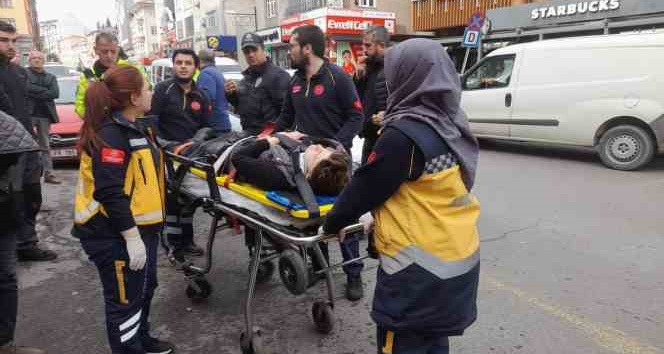 Ereğli’de trafik kazası: 2 yaralı