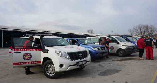 Deprem bölgesindeki çalışmalarını tamamlayan Bosna Hersek ekibi ülkesine döndü