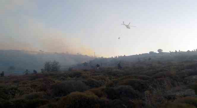 Bodrum Türkbükü yangını kontrol altına alındı