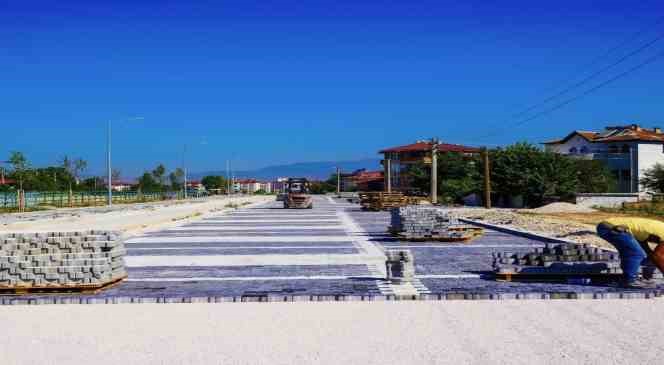 İmbat parkı ve &ccedil;evresi g&uuml;zelleşmeye devam ediyor
