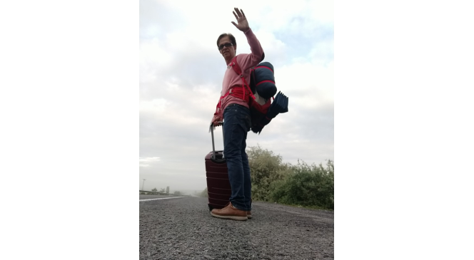 İranlı profesör daha adil bir dünya için Kayseri’den Mersin’e yürüdü