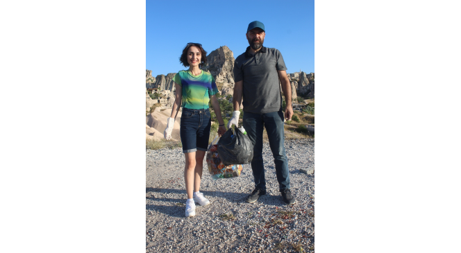 Kapadokya&rsquo;nın g&ouml;n&uuml;ll&uuml; temizlik&ccedil;ileri
