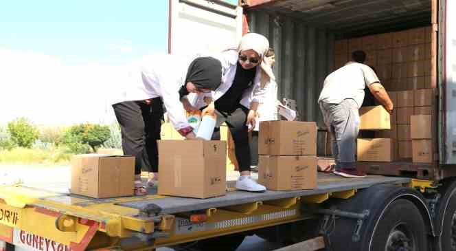 Siirt Üniversitesi Libya’ya temizlik ve bakım ürünlerini ihracat etti