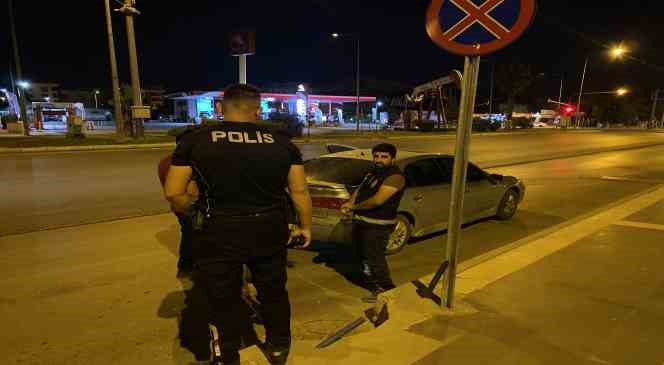 Valilik önünde polisleri harekete geçiren olay