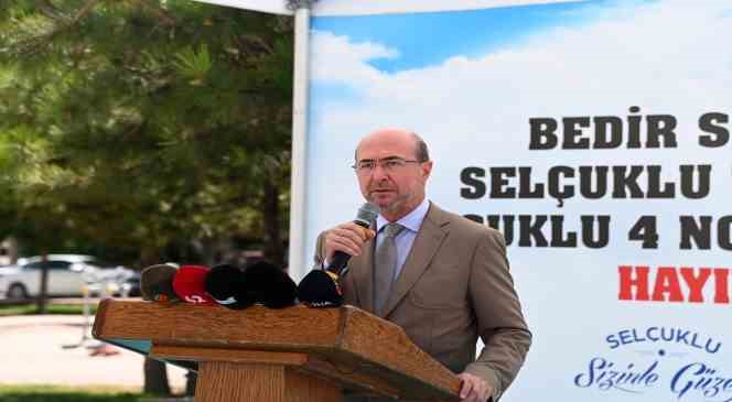 Sel&ccedil;uklu&rsquo;da Bedir Sosyal Tesisi a&ccedil;ıldı
